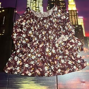 Time and True Short Sleeved Top